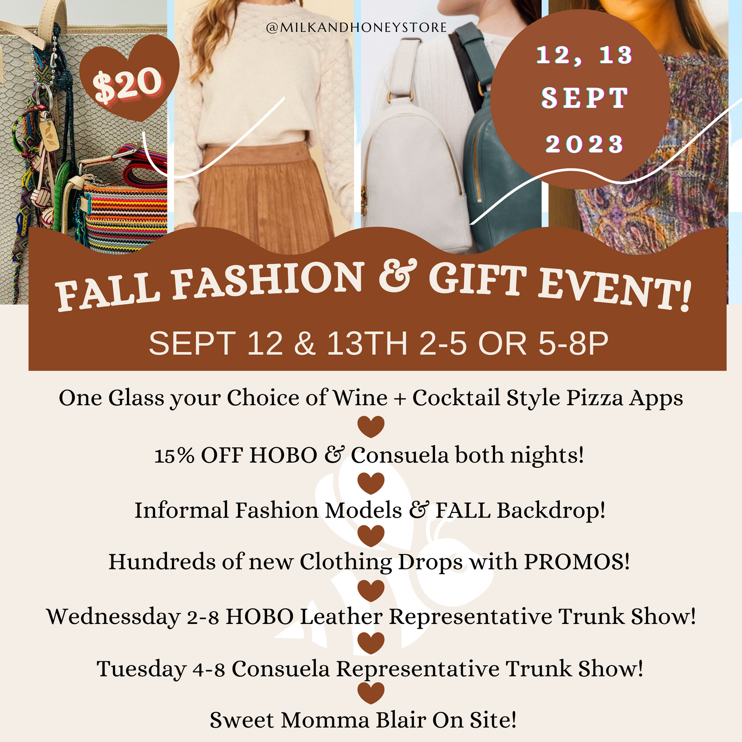 TUESDAY Fashion & Gift Sept 12, 2023