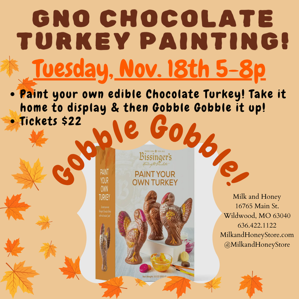 Chocolate Turkey Painting!