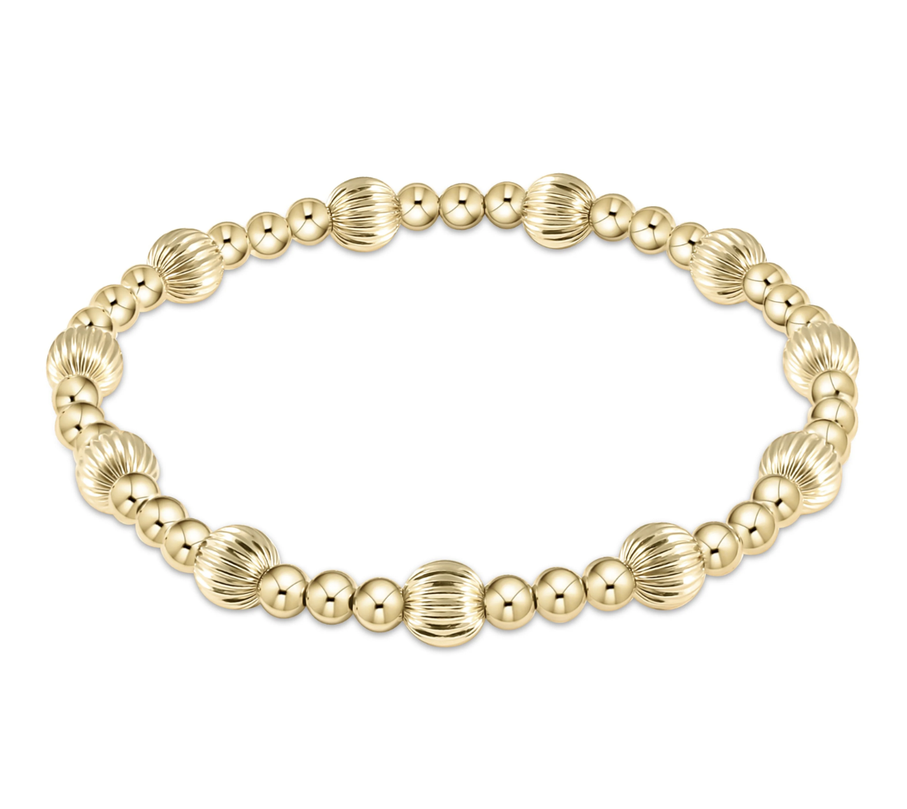 Dignity Sincerity Gold 6mm Bracelet – Milk and Honey