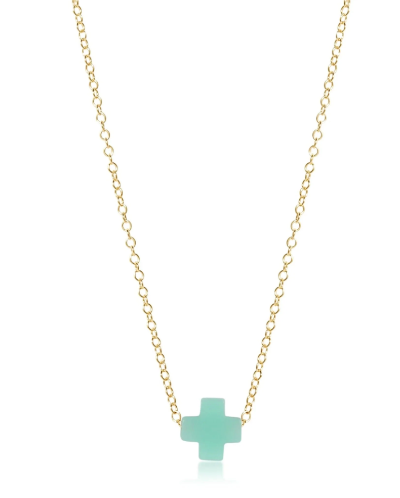 Colored Cross Necklaces