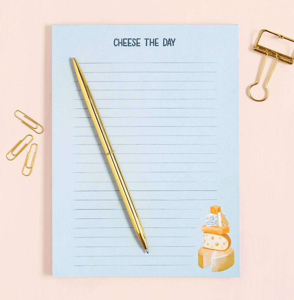 Cheese the Day Notepad