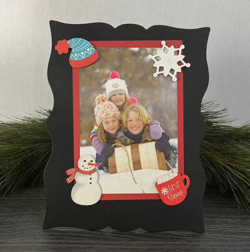 Let it Snow Magnets S/4