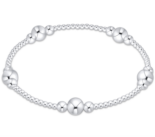 Purpose Bead Bracelet Sterling 6mm