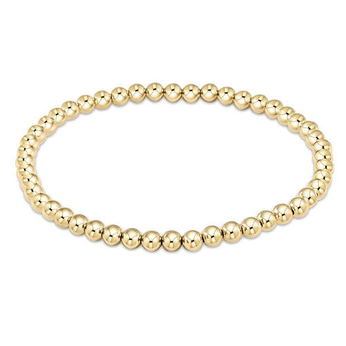 Enewton Extends - Classic Gold 4Mm Bead Bracelet