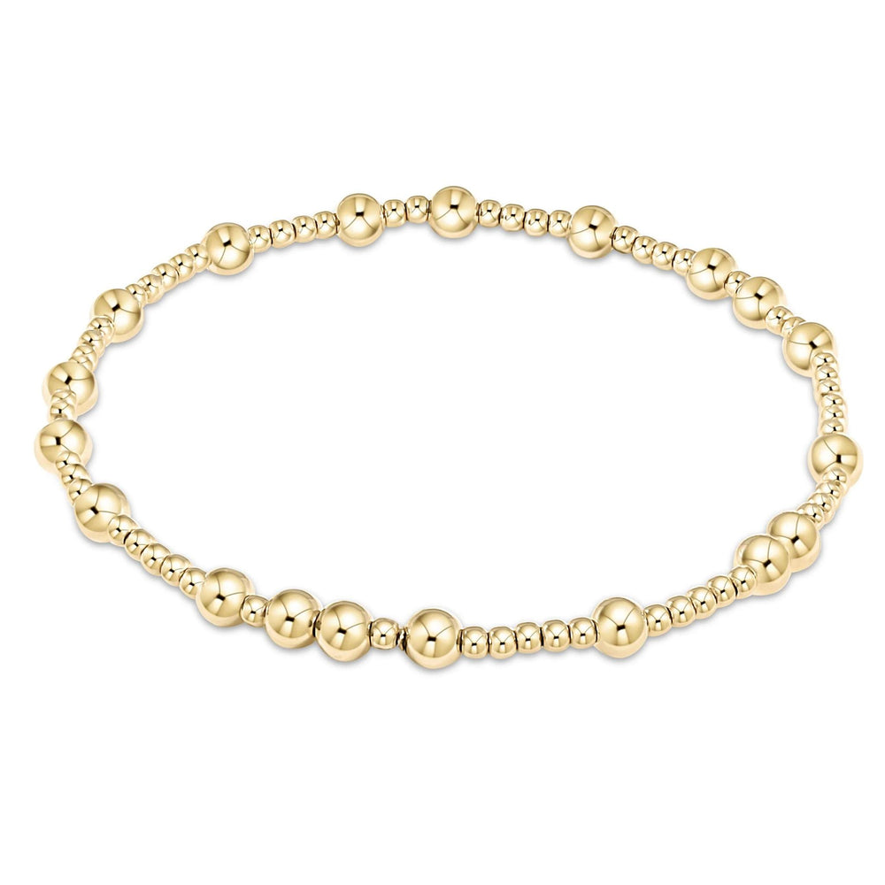 ENEWTON EXTENDS - HOPE UNWRITTEN 4MM BEAD BRACELET - GOLD