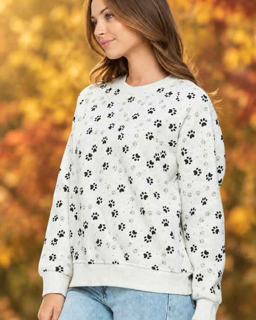 Paws Print Sweatshirt