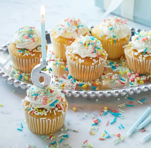 Number Candle Holder Set