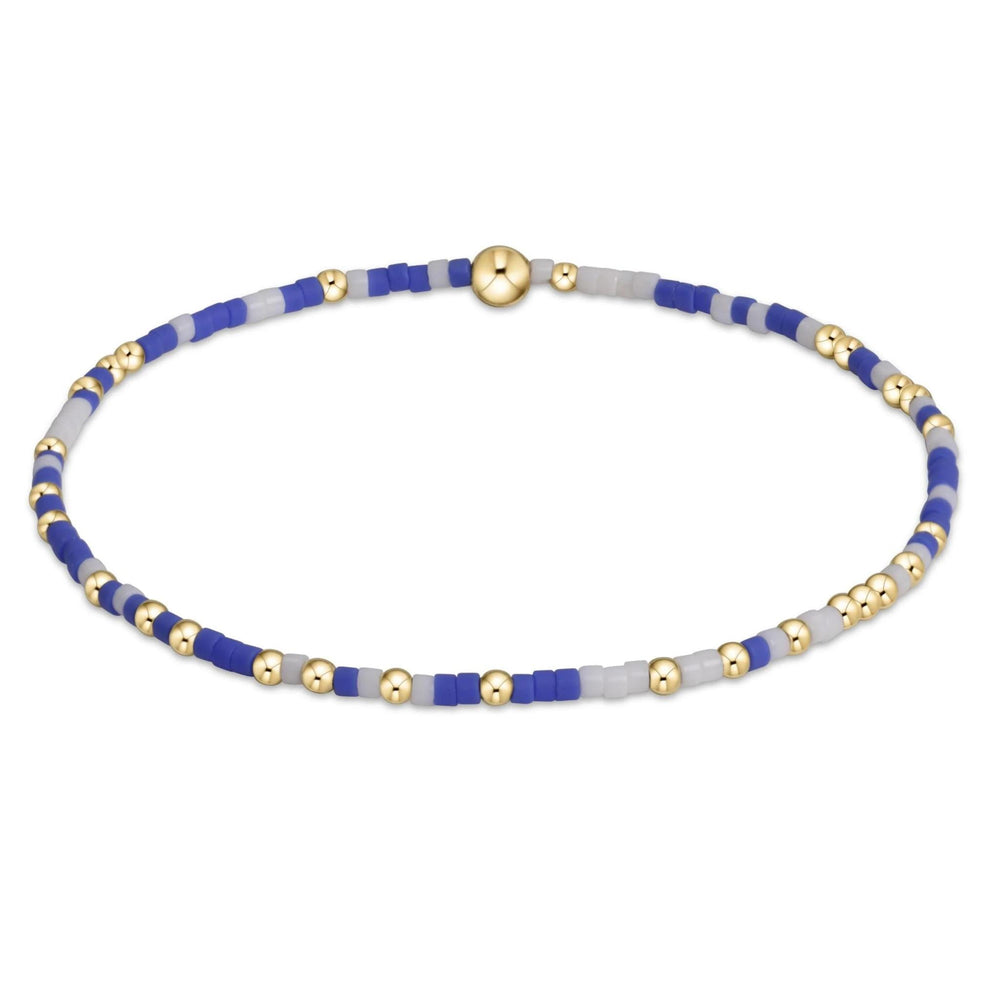 ENEWTON EXTENDS - GAMEDAY HOPE UNWRITTEN BRACELET BLUE-WHITE
