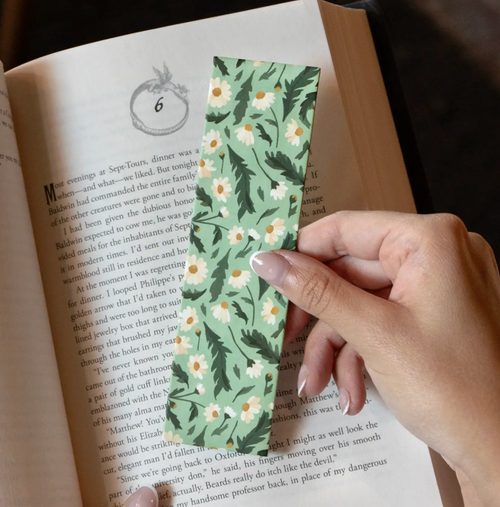 Montauk Floral Bookmark