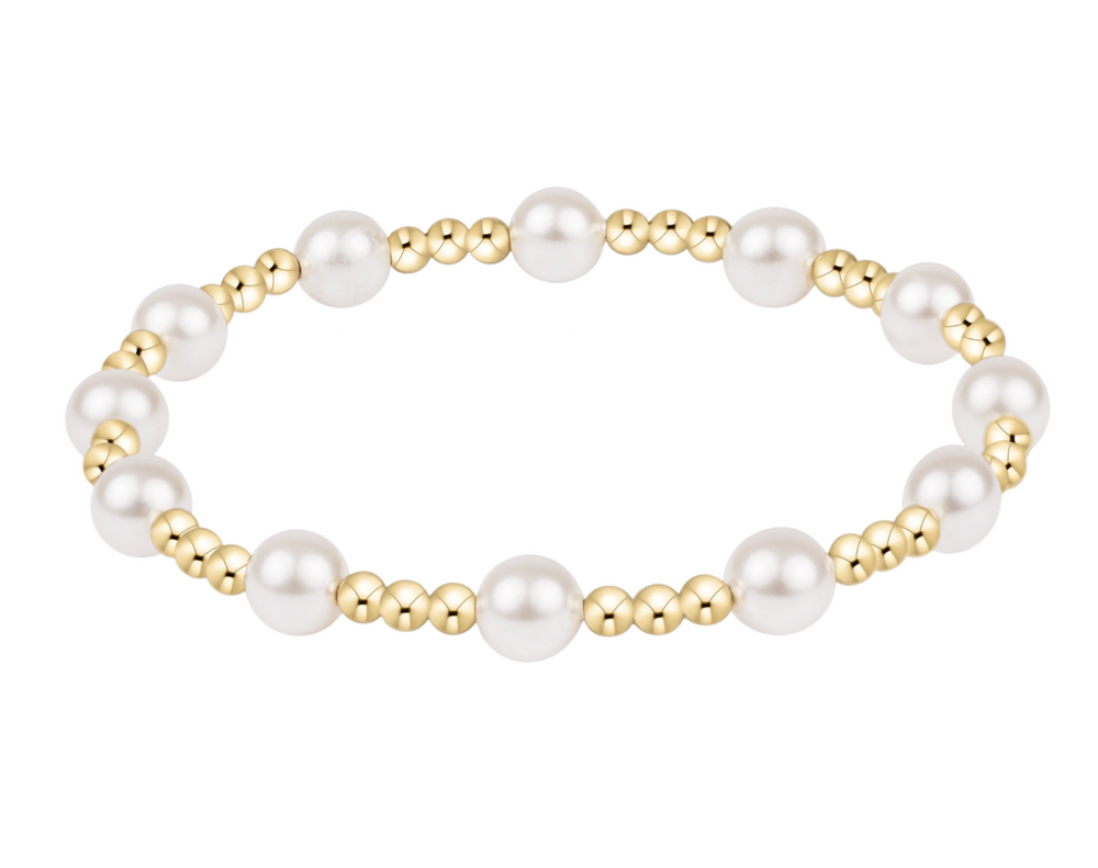 Sincerity Pearl 6mm Bracelet