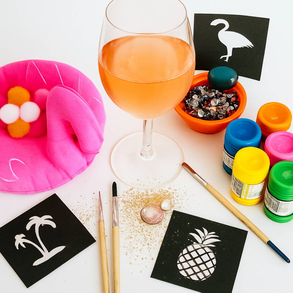 Wine Glass Painting June 24th 2026 5-7pm