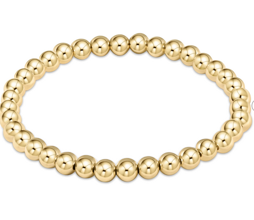Classic Gold 5mm Bead Bracelet