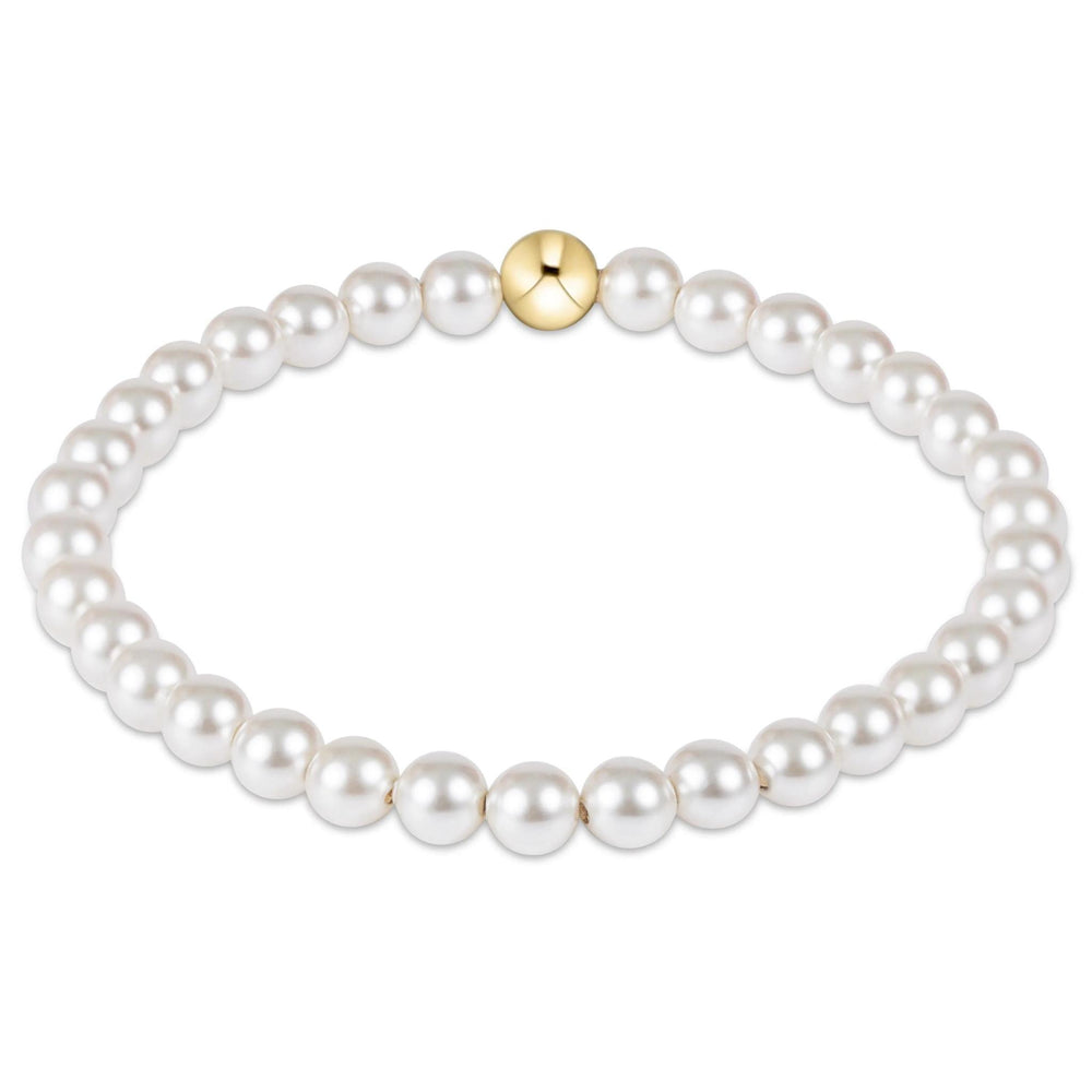 Classic Pearl Bead Bracelet 5mm