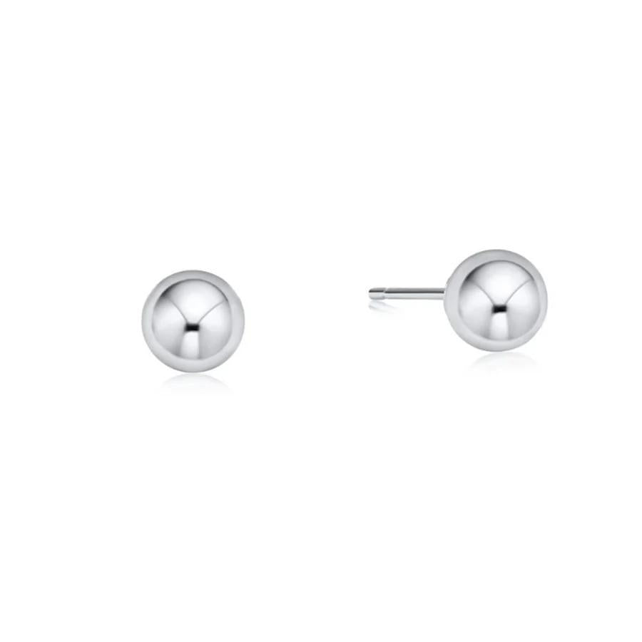 classic 6mm ball studs - sterling
