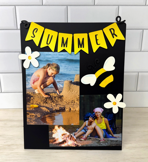 Summer Banner Magnets Set