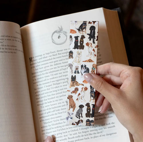 Furry Friends Dogs Bookmark
