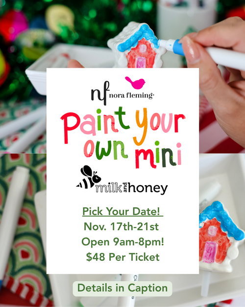 Paint Your Own Mini Gingerbread House Nov. 17th-21st