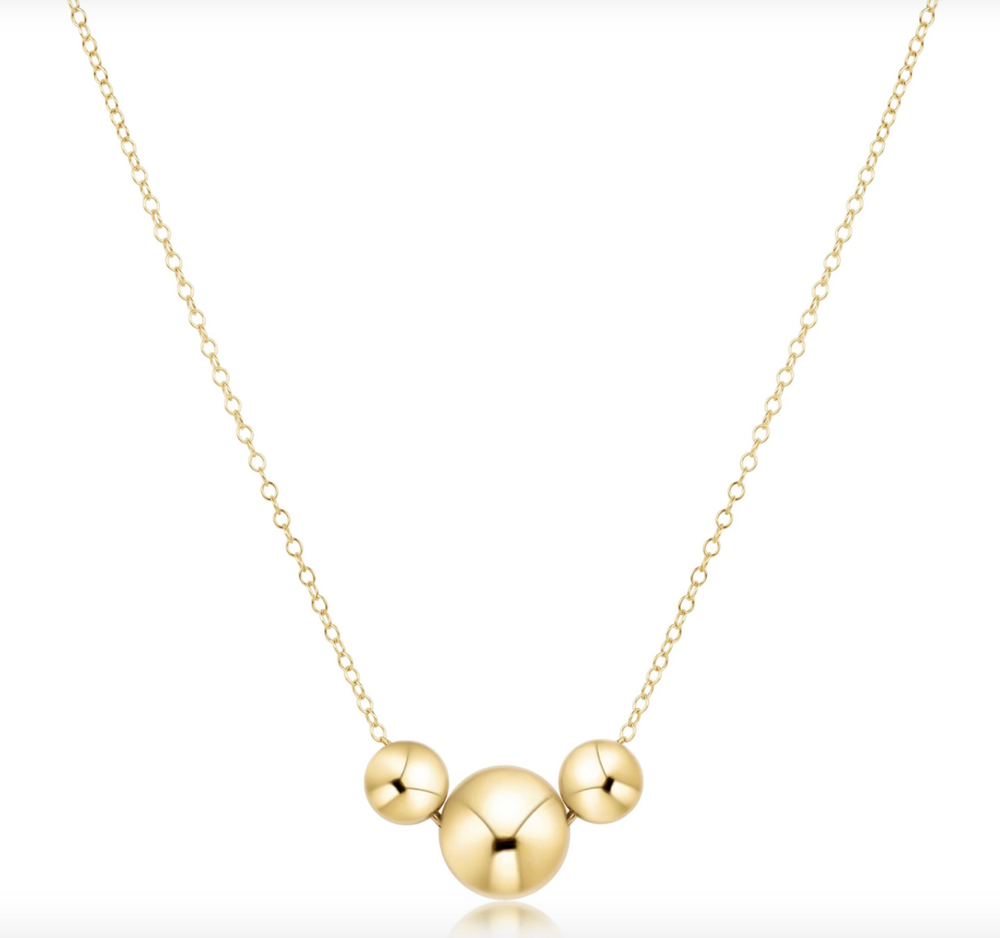 16" Necklace Gold - Purpose Gold