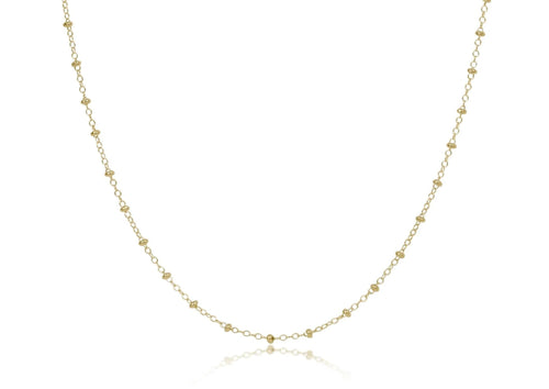 17” Choker Simplicity Chain Gold - Classic 2mm Gold