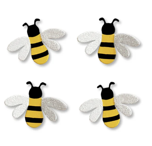 Bee Magnet Set of 4