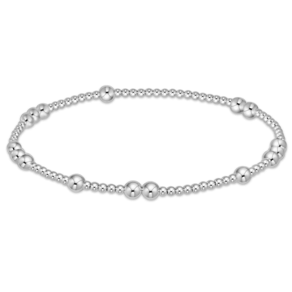 HOPE UNWRITTEN 4MM BEAD BRACELET - STERLIN