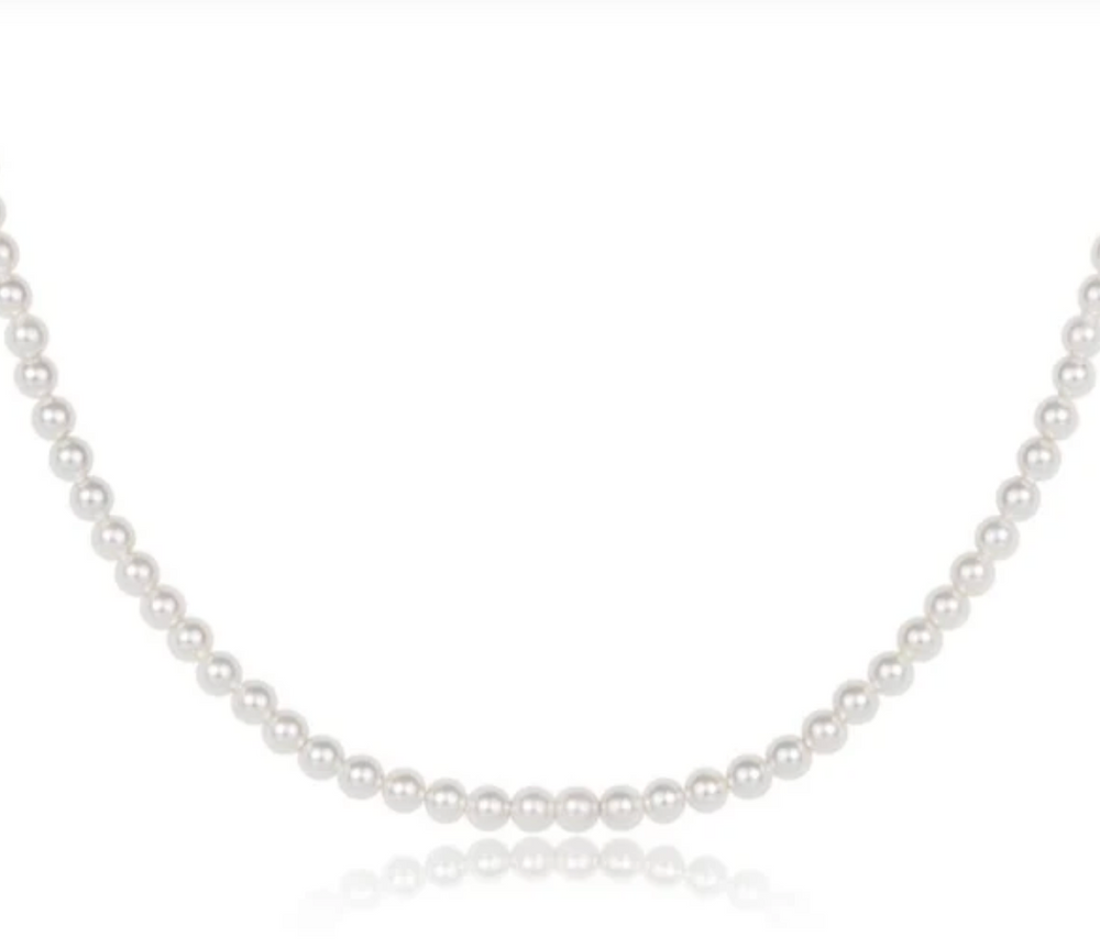17" Choker Classic Pearl 3mm Bead