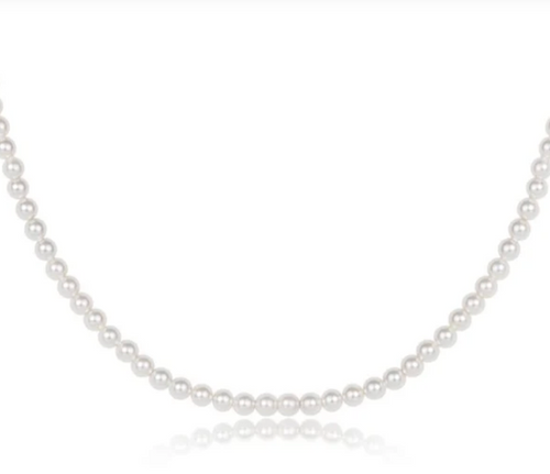 17" Choker Classic Pearl 3mm Bead