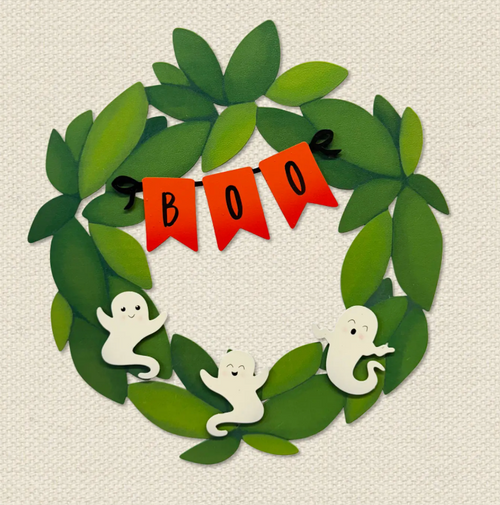Boo Banner Magnets Set