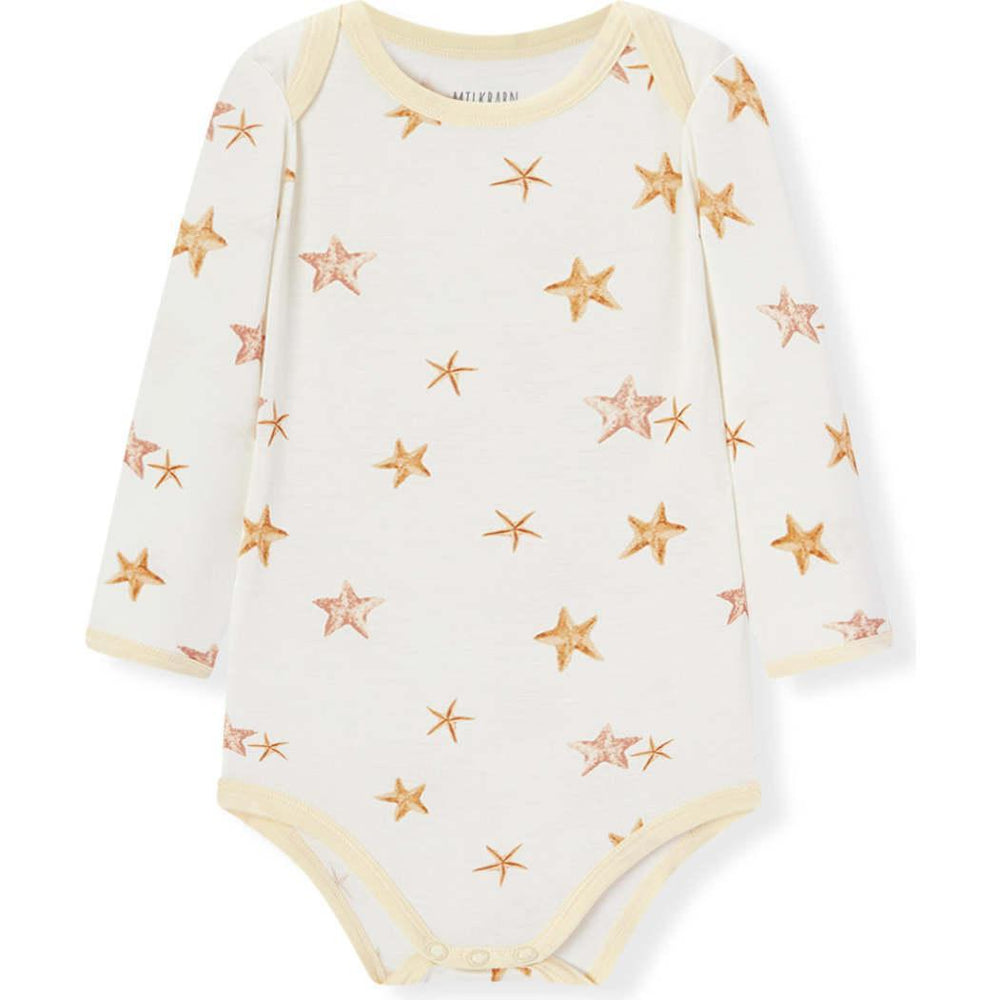 LUXE STRETCH LONG SLEEVE ONE PIECE STARFISH DREAMS