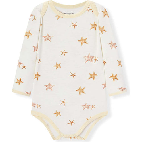 LUXE STRETCH LONG SLEEVE ONE PIECE STARFISH DREAMS