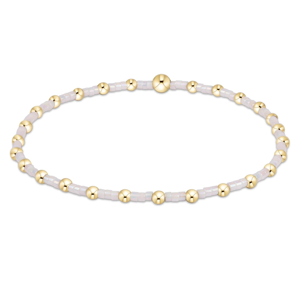 Hope Sincerity Bracelet - Silky White