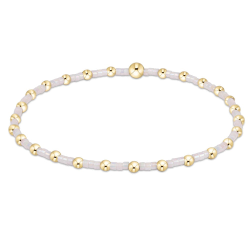 Hope Sincerity Bracelet - Silky White
