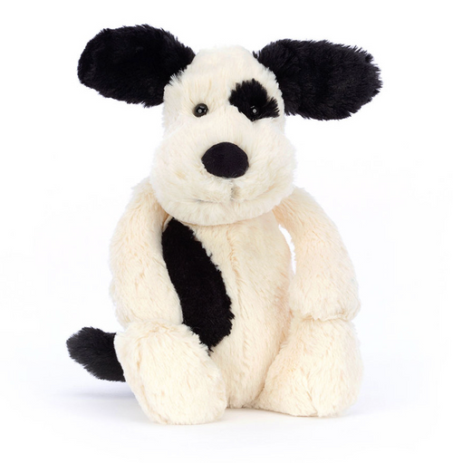 Bashful Black & Cream Puppy Original