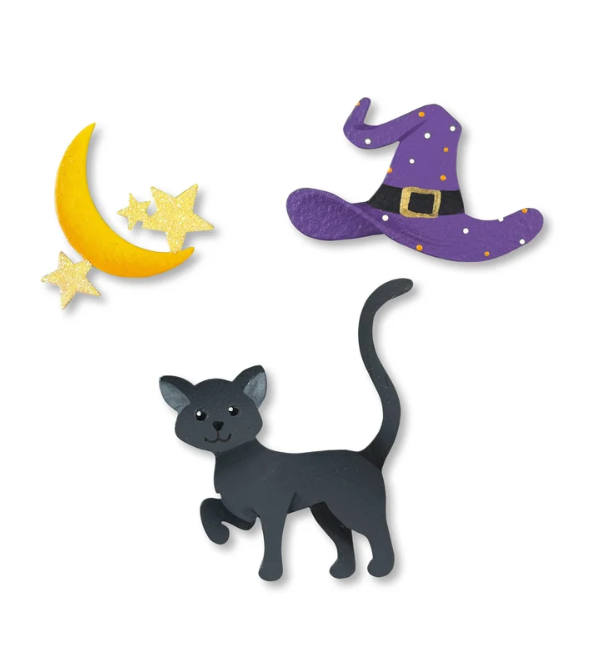 Halloween Candy Bucket Magnets S/3