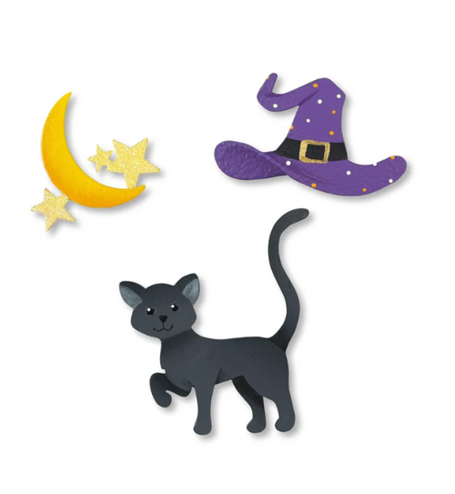 Halloween Candy Bucket Magnets S/3