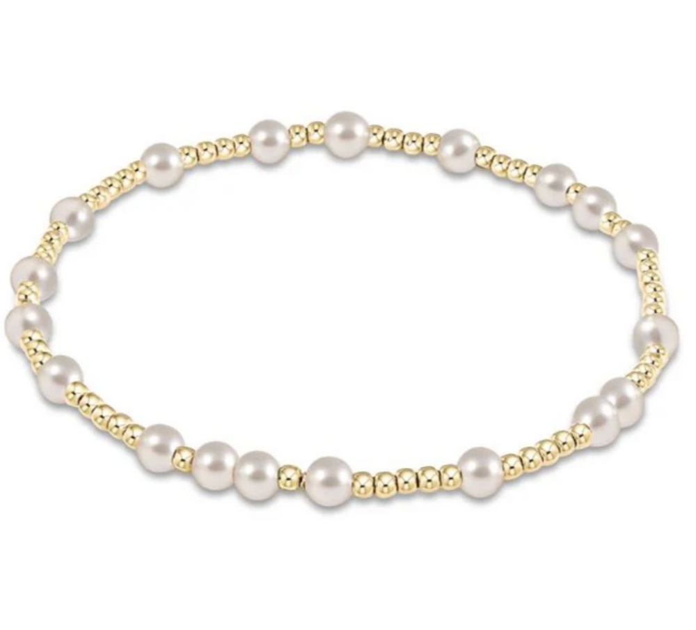 Hope Unwritten Pearl 4mm Bracelet