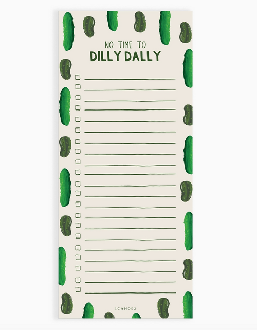 Dilly Dally Notepad