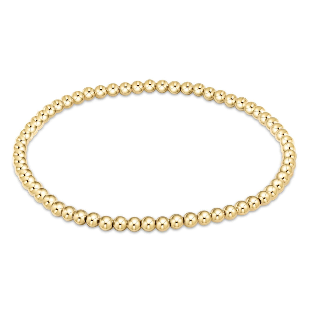 ENEWTON EXTENDS - CLASSIC GOLD 3MM BEAD BRACELET