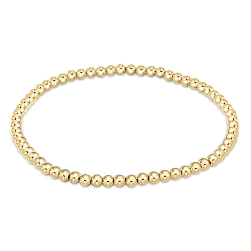 ENEWTON EXTENDS - CLASSIC GOLD 3MM BEAD BRACELET