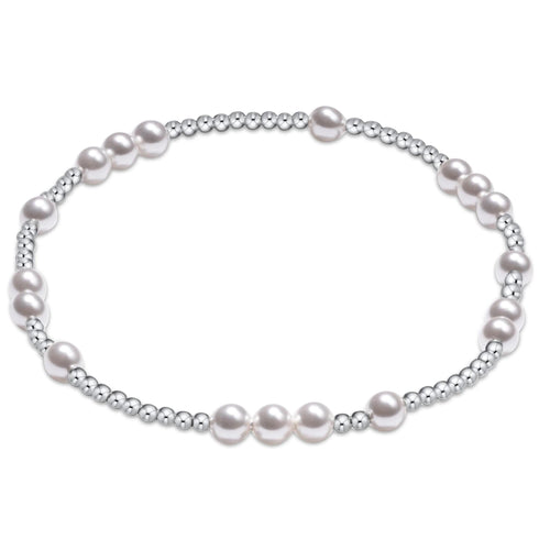 Extends Hope Unwritten Pearl 4mm Sterling Bracelet