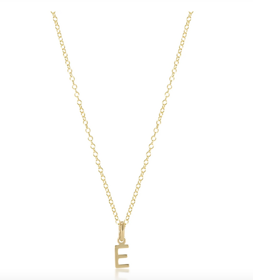 16” Necklace Gold - Respect Gold Charm K