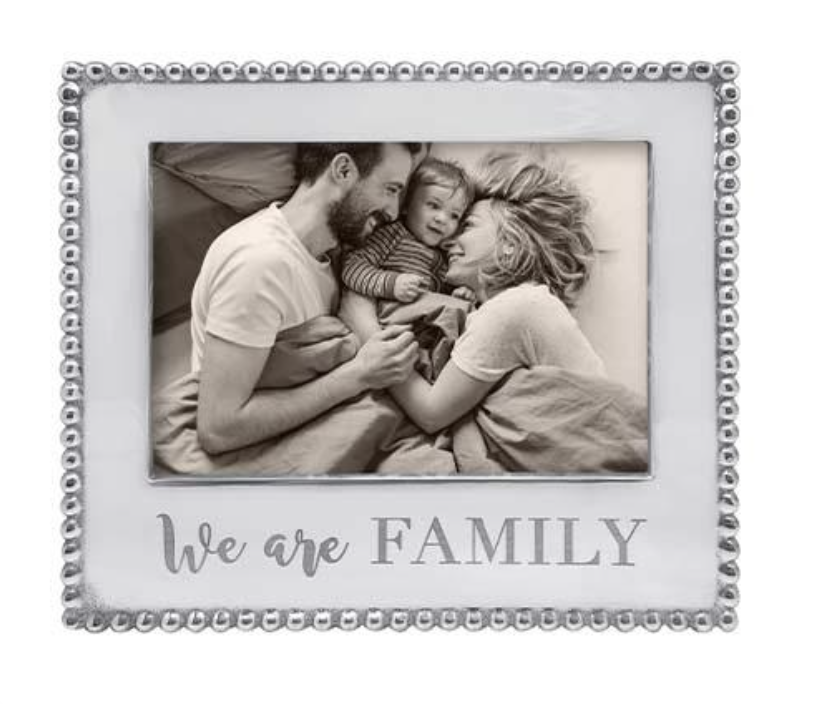 We are Family Beaded Frame