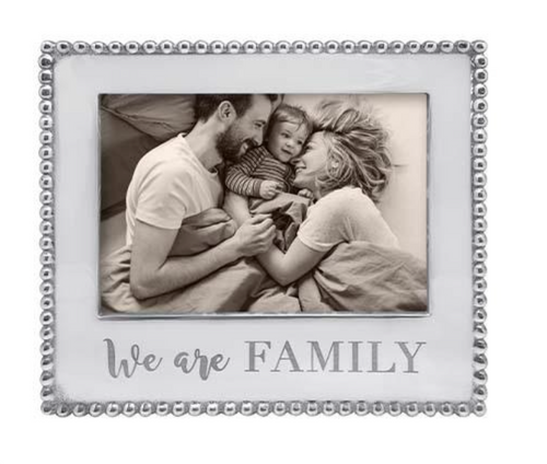 We are Family Beaded Frame