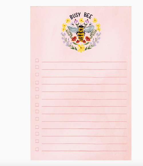Busy Bee Notepad