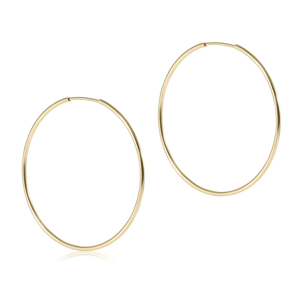 Endless Gold 1.25” Hoop