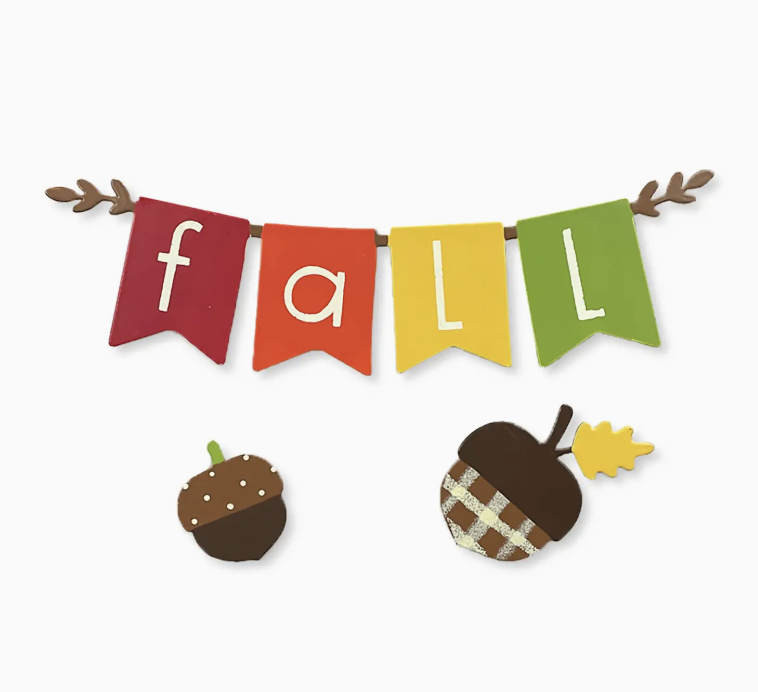 Fall Banner Magnets S/3