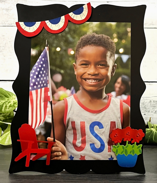 Patriotic Front Porch Magnets