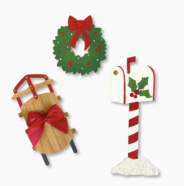 Holiday Home Magnets Set of 3