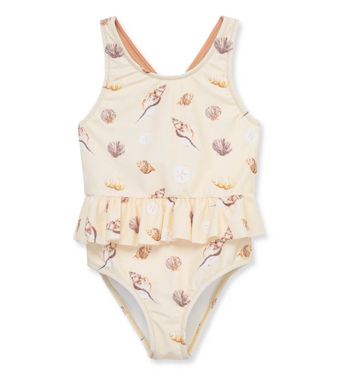 Ruffle Waist Swimsuit