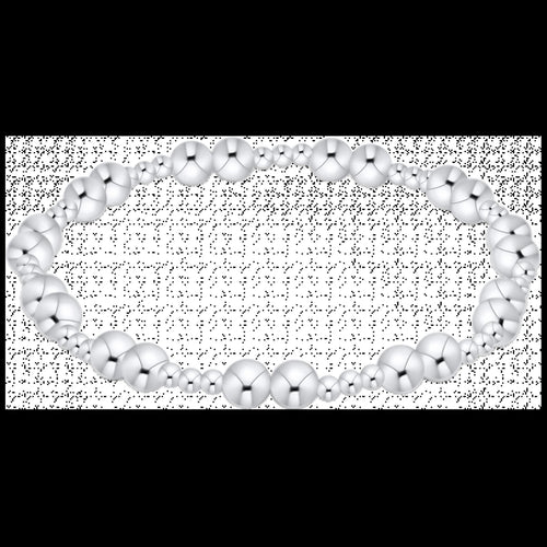 Together Sterling 5mm Bracelet
